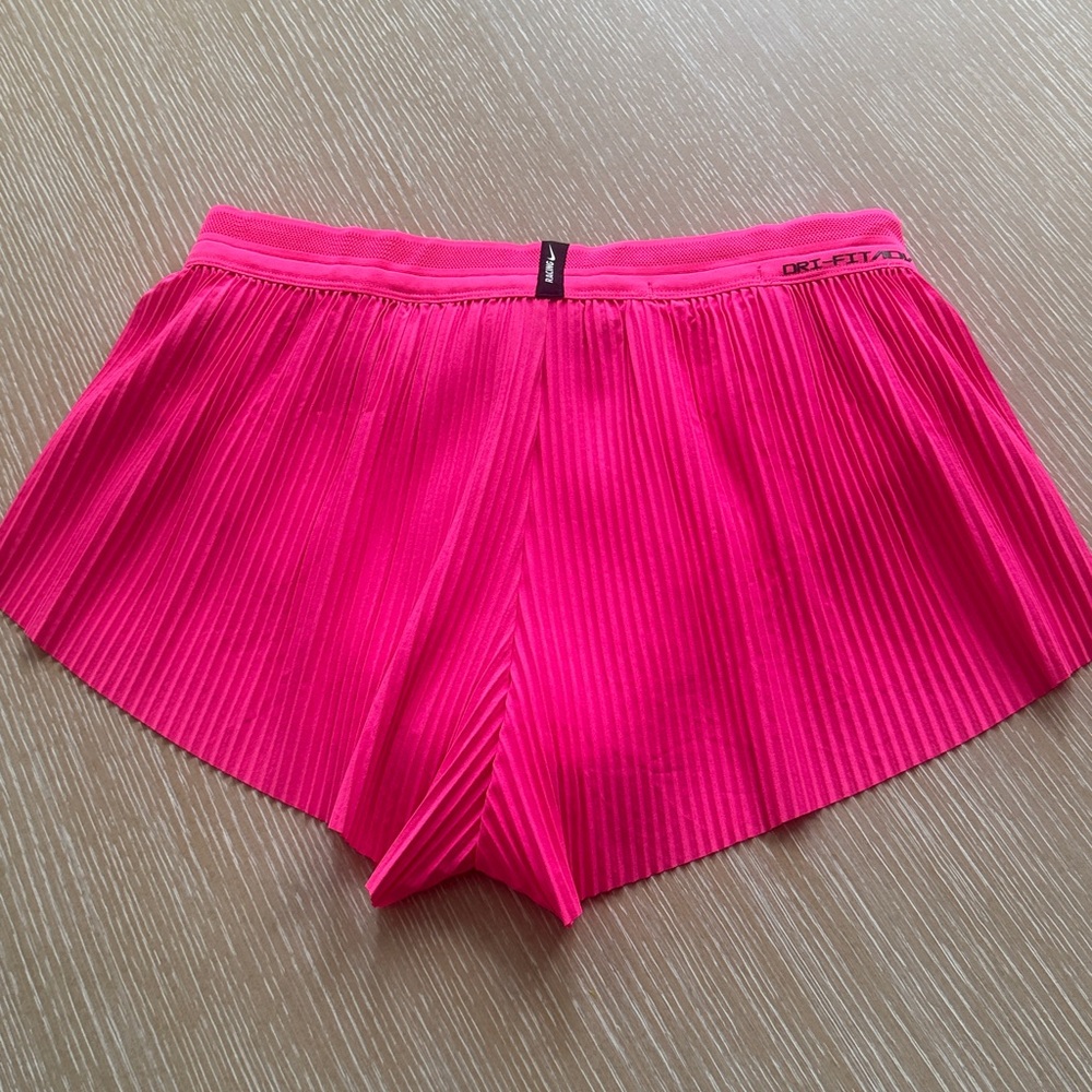Nike AeroSwift Dri FIT ADV Brief-Lined Running Shorts Slim Fit Sz M Bright Pink - Picture 5 of 11